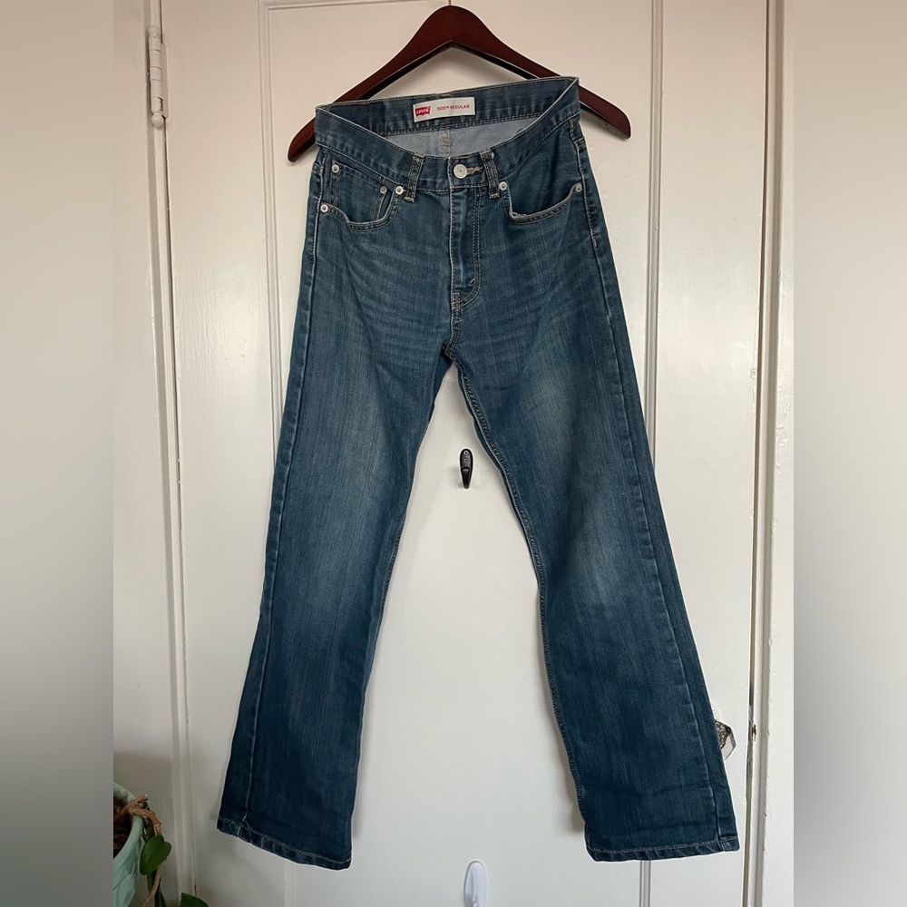 2 Pairs Levi’s 505 Jeans Boys 16